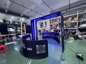 Cabina de Fotos <span class=keywords><strong>360</strong></span> con Luces LED, Cabina de <span class=keywords><strong>Video</strong></span> para Bodas, Eventos, <span class=keywords><strong>Alquiler</strong></span> para Fiestas, con Logotipo Personalizado - Product Image 3
