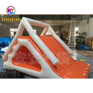 Parc aquatique gonflable de mer de haute qualité, toboggan triangulaire gonflable flottant, jouets pour l'été - Product Image 1