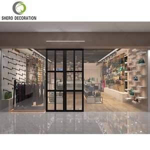 Cửa hàng phụ kiện hiện đại Thiết kế nội thất hành lý hiển thị Showcase cửa hàng bán lẻ túi - Product Image 3