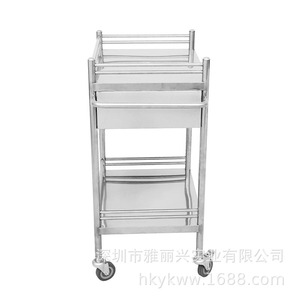 Yifuxing Stainless Steel Medicine <b>Trolley</b> Thickened Design For Hospital Use - Product Image 2