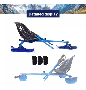<span class=keywords><strong>Luge</strong></span> à glace pour enfants, <span class=keywords><strong>luge</strong></span> de neige d'extérieur pour enfants, aide à la glisse sur glace et neige pour le divertissement hivernal - Product Image 6