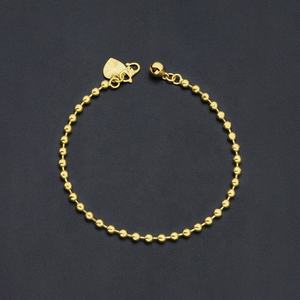 Pulsera de Latón Chapada en Oro de 24K JXX al por Mayor, Elegante Cadena Trenzada con Zirconia, Pulsera de Mano - Product Image 3