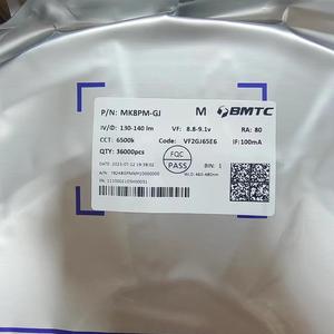 Lumen élevé BMTC MK8PM-GL 2835 puce LED 140-150LM 9V 1W 6200K blanc froid 100mA - Product Image 6
