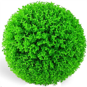 Fausses plantes écologiques protégées contre les UV Boules d'herbe décoratives Boules <span class=keywords><strong>de</strong></span> <span class=keywords><strong>buis</strong></span> artificielles Topiaire - Product Image 3