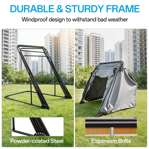 Telo Coprimoto Aoshuna Antineve per Esterni, Protezione in Tessuto Oxford 600D con Rivestimento in PVC4000, Personalizzabile, Pieghevole, Moderno - Product Image 6