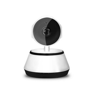 Mini caméra de surveillance intérieure sans fil WiFi pour bébé, caméra IP de sécurité domestique avec sirène intégrée et suivi PTZ - Product Image 1
