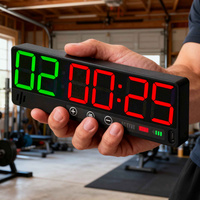 CP50 Baru 1.5 Inci Kronograf Elektronik Nirkabel Portabel Profesional Pintar Digital Isi Ulang Magnetik Mini Timer untuk Gym