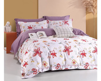 Parures de lit en coton imprimé personnalisées, nouvelles parures de couette de luxe en coton imprimé, ensembles de housses de couette imprimées avec taies d'oreiller