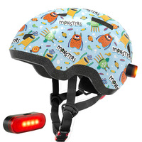 Conception de bande dessinée de PVC Scooter vélo vélo enfant en bas âge enfants casque de vélo