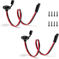 Câble universel 12V pour montage de panneaux solaires à connexion rapide SAE, connecteur de prise murale côté alimentation SAE