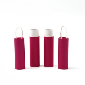 Tubo de Papel Kraft Reciclable y Elegante con Logotipo Personalizado, Tubo para Lápices, Portalápices, Cilindro de Almacenamiento de Papelería con Cuerda - Product Image 5