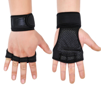 Gants d'entraînement de musculation personnalisés avec logo, soutien du poignet, vente en gros