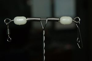 Usine directe 12cm pêche pivotant Leader Rig Trace matériel de pêche avec accessoires de pêche à la gourde lumineuse - Product Image 2