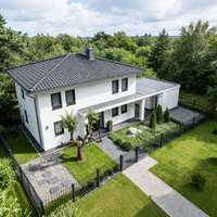 Plans de maisons préfabriquées de conception moderne personnalisées de 120 mètres carrés pour villas, nouvelle sortie