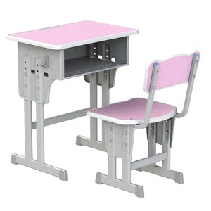 Atosun โต๊ะเก้าอี้ทำจากไม้เฟอร์นิเจอร์สำหรับนักเรียนระดับมัธยมศึกษา - Product Image 4