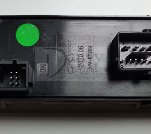 Interruptor elevador OE 6490GR <span class=keywords><strong>Citroen</strong></span> <span class=keywords><strong>C5</strong></span>, con panel, con memoria y espejo retrovisor, función plegable eléctrica - Product Image 6