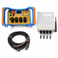 Control Remoto Inalámbrico Industrial para Grúa de Camión con Joysticks Proporcionales de 1-8 Canales