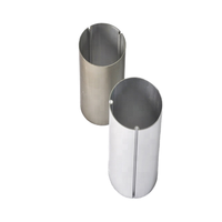 Profilé d'extrusion de radiateur de dissipateur thermique en aluminium plat anodisé personnalisé 6061 6063 Profilé en aluminium de qualité supérieure