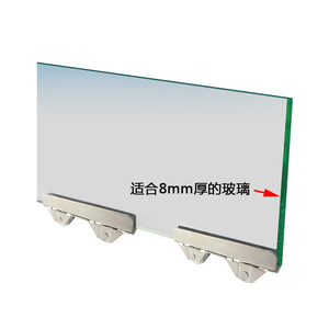 Rouleau de porte en verre à double roue, 8 mm, en acier inoxydable, antirouille, pour usage intérieur - Product Image 3