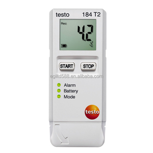 Testo <span class=keywords><strong>184</strong></span> T2-Enregistreur de données de transport USB de température à court terme avec écran LCD - Product Image 1