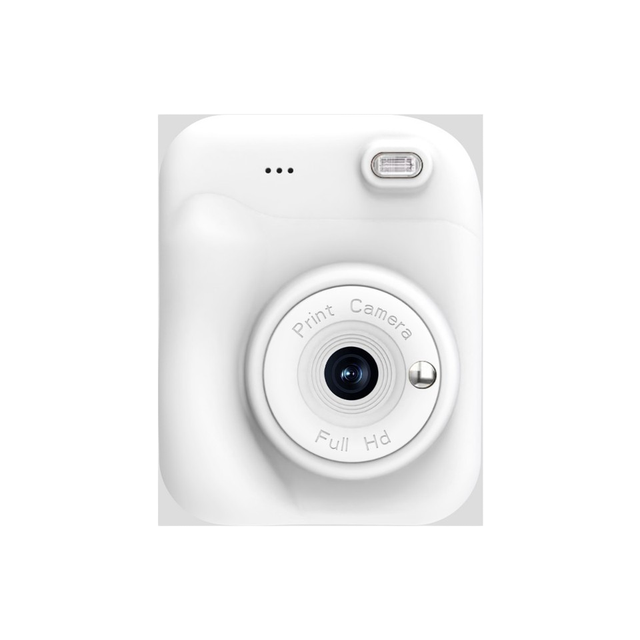 Q11 Shoot Instant Film Camera 2.4inch Mini Full HD 2400w Pixels No Ink Children's Photo ABS Material TF Card
