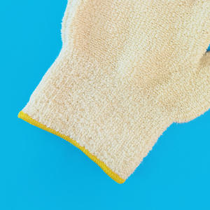 Guantes resistentes al calor de cinco dedos, de algodón, flexibles, de tela de rizo, para hornear, asar, pulir, fundir, moldear y estampar, resistentes hasta 150 grados. - Product Image 1