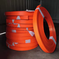 Système de rail flexible sans soudure en cuivre pour barres omnibus de pont roulant