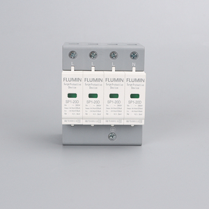 Faliang SPD Din Rail bảo vệ 385V điện áp thấp arrester thiết bị 20ka 40kA 80kA <span class=keywords><strong>100kA</strong></span> sét tăng thiết bị điện tử - Product Image 3