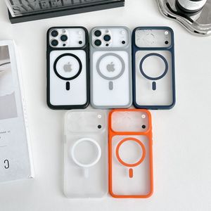 Funda Magnética Transparente 2 en 1 de Acrílico 2.0 con Protección de Lente de Cámara de Orificio Fino para iPhone 17 Pro Max, Nuevo Diseño 2026 - Product Image 1