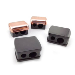 Aiguisoir de crayons cosmétique, avec Double trous en plastique de haute qualité pour sourcils 2 faces, nouveau modèle, 2020 - Product Image 1