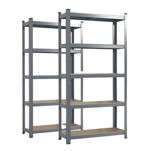 כבד-מעמד פלדה בעל <span class=keywords><strong>5</strong></span> שכבות מדף מטען פלדה ללא מקדחה רב-שכבתית מצופה אבץ freesting קורוזיה כלי מוגן עבור עומסים כבדים - Product Image 4