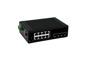 Switch Ethernet Industrial Administrado, 8 Puertos RJ45 de 1000Mbps, 4xSFP, Montaje en Riel DIN, Amplio Rango de Temperatura, Switch Gigabit de Capa 2 - Product Image 3