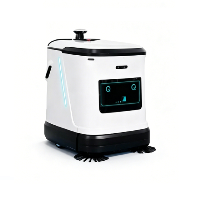 Intelligent Unmanned Commercial Cleaning Robot Auto Water Refill Drainage Station Long Working Hours 3H
