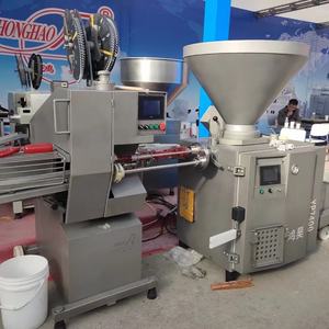 Machine à remplir les saucisses automatique à <span class=keywords><strong>vide</strong></span> de 3600 kg/heure avec dispositif de torsion automatique au choix - Product Image 1
