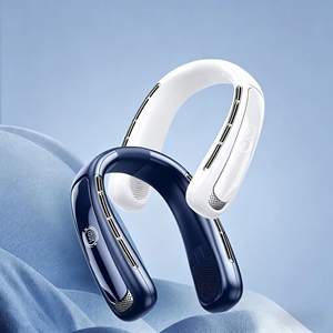 High Quality Factory Wholesale Portable Neck Personal <b>Mini</b> Rechargeable <b>Fan</b> for Summer Outdoor Use - Product Image 1