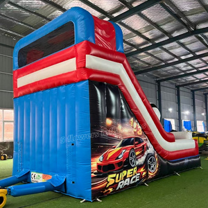 2026 Nuevo y Popular Tobogán Hinchable Comercial <span class=keywords><strong>de</strong></span> Doble Pista con Diseño <span class=keywords><strong>de</strong></span> Coche <span class=keywords><strong>de</strong></span> Carreras para la Diversión <span class=keywords><strong>de</strong></span> los Niños - Product Image 5