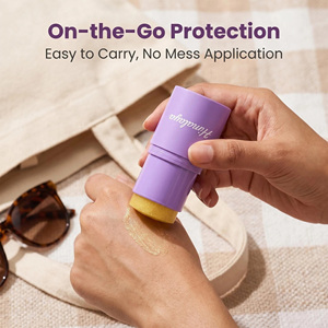 <span class=keywords><strong>Stick</strong></span> solaire hydratant SPF 30 à marque privée, baume solaire nacré éclatant, protection solaire à large spectre, <span class=keywords><strong>stick</strong></span> solaire hydratant - Product Image 5