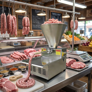 Machine à farcir les saucisses en petites séries GCJ-001 pour la production artisanale <span class=keywords><strong>de</strong></span> charcuterie et <span class=keywords><strong>de</strong></span> saucisses sur mesure - Product Image 1