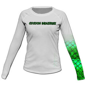 Capullo de profesional de impresión de sublimación de señoras de manga larga t camisa Mahi obra de arte - Product Image 5