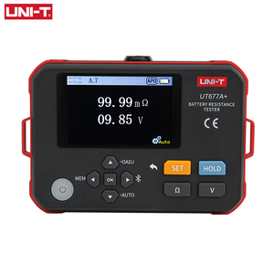 UNI-T UT677A+ Probador de Resistencia Interna para Baterías de Litio de Alta Capacidad, con Funciones de Carga y Descarga - Product Image 6