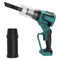 Souffleur de tempête électrique sans fil et sans balais, double usage, pour le nettoyage de voitures, garages et jardins, avec aspiration comprimée