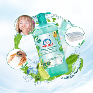 Detersivo <span class=keywords><strong>Liquido</strong></span> Concentrato Ecologico al Profumo di Tè Verde e Menta per Lavaggio Piatti e <span class=keywords><strong>Cucina</strong></span> - Product Image 1