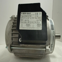 Motor AC PLC Ber-mar Bm.80.c4.7108 0.75hp 1400/1700rpm 230vac 3ph Ip44 - Baru Tanpa Kotak Grosir