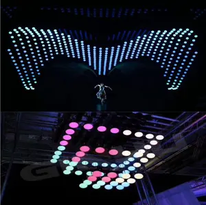 L-180 Disco Wedding 9m Height Rgb Lifting LED Kinetic Ball Stage Lights