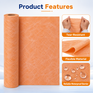 Membrana Impermeabilizante de Polipropileno con Estructura Multicapa, Núcleo de Película de PE Flexible y Ligero para Impermeabilización de Sótanos - Product Image 2