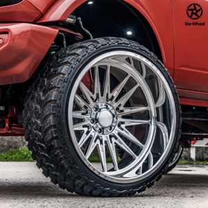 Rines de Aleación Forjada DW de 20, 22, 24, 26 y 28 Pulgadas con Borde Profundo <span class=keywords><strong>para</strong></span> Camionetas, 6x5.5, 6x139.7, 6x120, Pulidos, <span class=keywords><strong>para</strong></span> Silverado 1500 - Product Image 5