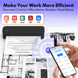 Magazzino di fabbrica Mini dente blu del telefono del <span class=keywords><strong>Computer</strong></span> <span class=keywords><strong>stampante</strong></span> termica A4 <span class=keywords><strong>per</strong></span> la fattura rapporto di ricevuta stampa dell'etichetta portatile A4 tatuaggio <span class=keywords><strong>stampante</strong></span> - Product Image 2