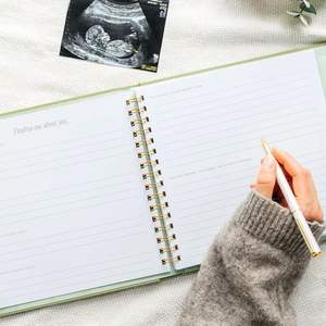 Diario <span class=keywords><strong>de</strong></span> <span class=keywords><strong>Embarazo</strong></span> Personalizado <span class=keywords><strong>de</strong></span> Tela <span class=keywords><strong>de</strong></span> Lino, Encuadernación <span class=keywords><strong>de</strong></span> Espiral Oculta, <span class=keywords><strong>Libro</strong></span> <span class=keywords><strong>de</strong></span> Recuerdos <span class=keywords><strong>de</strong></span> Hitos del Bebé, <span class=keywords><strong>Libro</strong></span> del Bebé para Guardar Recuerdos - Product Image 4