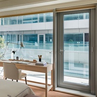 Portes coulissantes pour maisons, portes intérieures pliantes, portail avant en verre, pergola, porte coulissante sans rail, cadre sans cadre