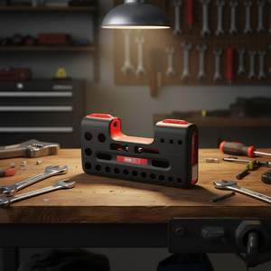 Estuche para herramientas 609 3/8 V1 con detalles rojos y múltiples ranuras para almacenamiento - Product Image 3